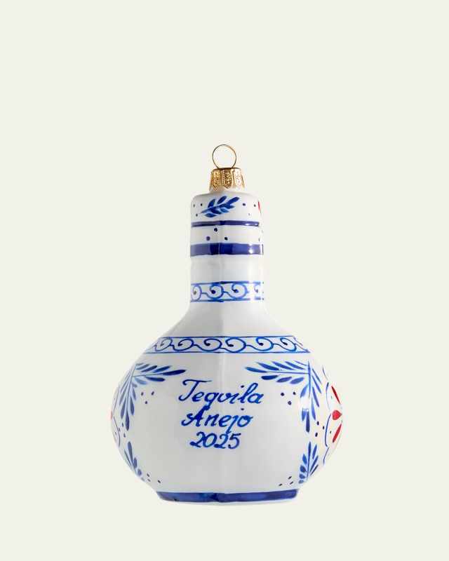 Tequila Reposado Bottle Christmas Ornament